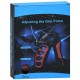 Эспандер кистевой пружинный со счетчиком и регулируемой нагрузкой 5-100кг GI-4673-1 Черный-Серый