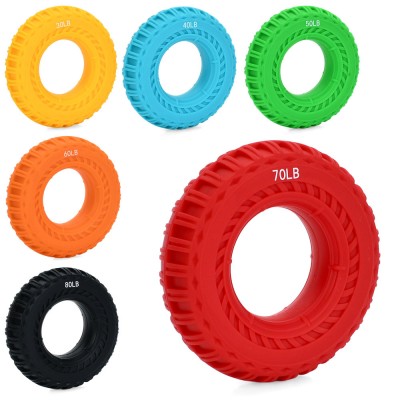 Эспандер кистевой кольцо силикон GI-3412  30 LB