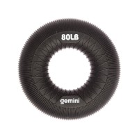 Эспандер кистевой кольцо силикон Gemini GI-3992-80LB нагрузка 36кг черный