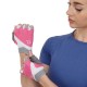 Перчатки для фитнеса и тренировок SAI DI NI размер S-XL розовый BC-301-2   S