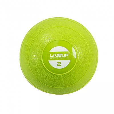Мяч медицинский (Медбол) LiveUp Soft Weight Ball – 2 кг