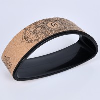 Колесо для пилатес и йога пробковый GS-4201