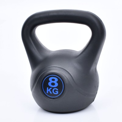 Гиря 8 кг цельная пластиковая PE 4196-8