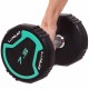 Гантель цельная профессиональная LI NUO GA-3614-7.5 1шт 7.5кг