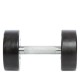 Гантель цельная профессиональная LIFE FITNESS GA-80081-12 1шт 12кг