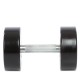 Гантель цельная профессиональная LIFE FITNESS GA-80081-18 1шт 18кг