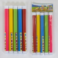 Эстафетная палочка Bamsic №4 5шт. d-2,7см, L-35 см, 0359