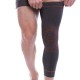 Бандаж эластичный удлинённый компрессионный на голень и колено Knee compression sleeve SIBOTE  S-XL 1шт
