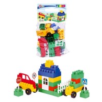 гр Конструктор №0 0328 (18) Technok Toys 44 деталей, в пакеті