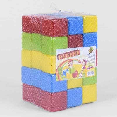 гр Кубики кольорові 45 шт. 09065 (9) M Toys