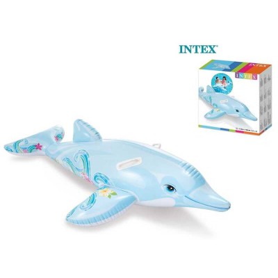 Intex Плотик 58535 NP (6) Дельфин размером 175х66см, от 3 лет