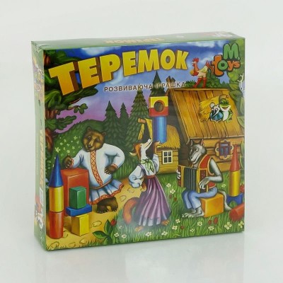 гр Теремок середній 12084 (5) 24 деталі, в коробці M Toys