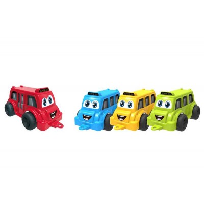 гр Автобус 4777 (12) Technok Toys 4 цвета, 26см