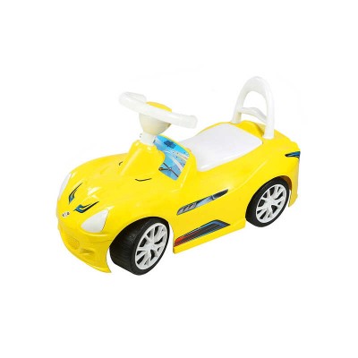 гр Машина-толокар Спорт Кар 160 (1) цвет желтый (лимонна) ORION