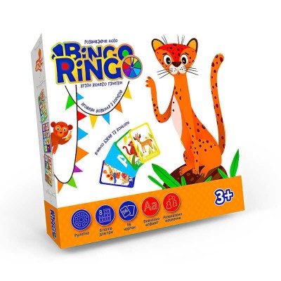 гр Настільна гра Bingo Ringo GBR-01-01U УКР Леопард (10) Danko Toys