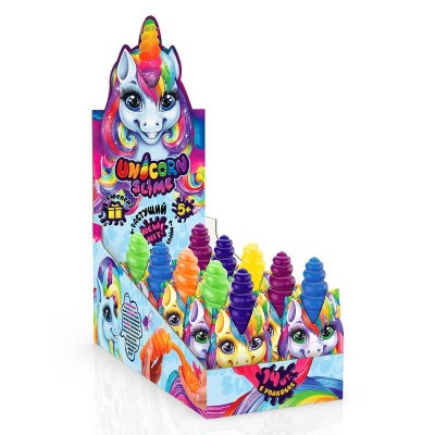 гр В`язка маса Unicorn Bubble Slime густий лизун UNS-02-01U УКР. (1) ЦІНА ЗА 14 ШТУК У БЛОЦІ Danko Toys