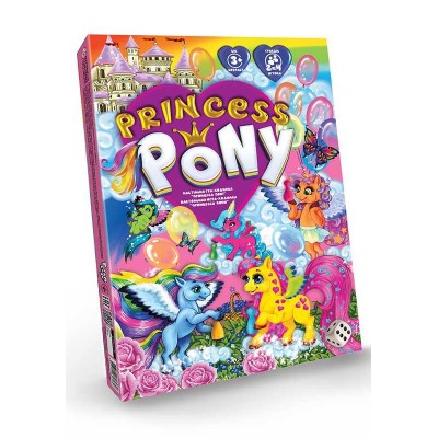 гр Настільна розважальна гра Princess Pony DTG96 (20) Danko Toys, ОПИС УКРРОС. МОВАМИ