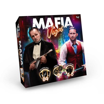 гр Розважальна гра Mafia Vegas MAF-02-01U УКР. (10) Danko Toys