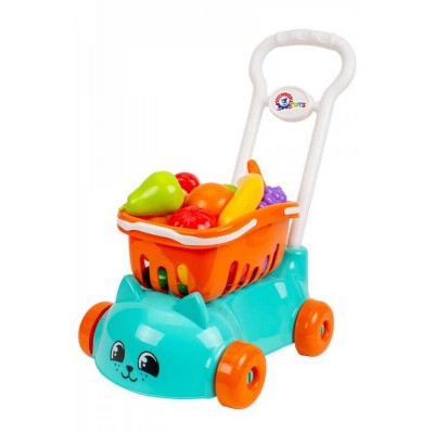 гр Игрушка Тележка 7570 (3) Technok Toys, 16 продуктов, в коробке