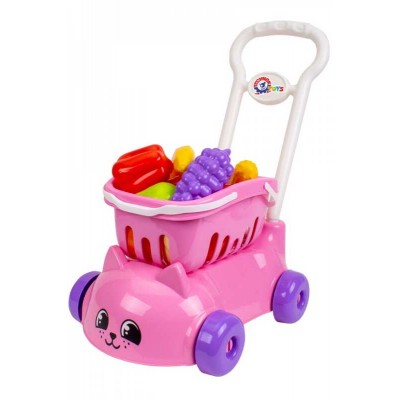 гр Игрушка Тележка 7563 (3) Technok Toys, 16 продуктов, в коробке