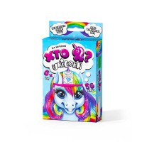 гр Настільна гра вікторина ХТО Я? Unicorn HIM-05-01U (32) Danko Toys