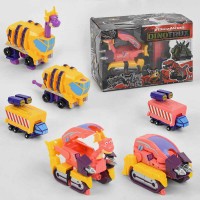 Динозавр-трансформер Dinotrux 21035 (36) 3 вида, в коробке