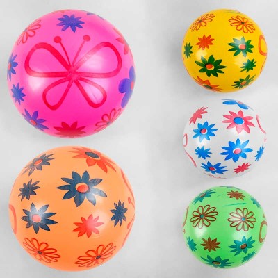 Мяч детский С 44660 (500) 5 цветов, размер 9, вес 60 грамм