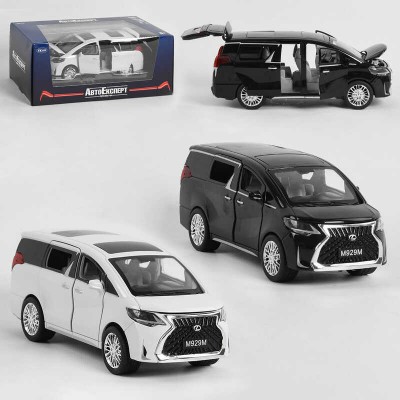 Машина EL 1317 (36) Auto Expert 2 кольори, металопластик, 1:24, інерція, світло, звук, відчиняються двері, капот та багажник, в коробці