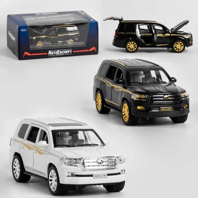 Джип EL 3912 (36) Авто Експерт металопластик, 1:24, інерція, світло, звук, відчиняються двері, капот та багажник, в коробці