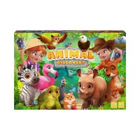 гр Настільна розважальна гра Animal Discovery G-AD-01-01U УКР. (10) Danko Toys