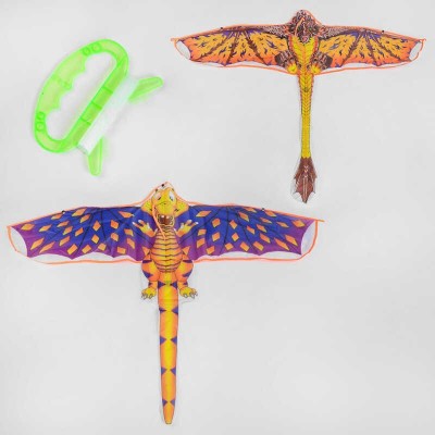 Воздушный змей C 50609 (600) 2 вида, драконы, в кульке