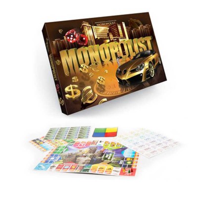 гр Економічна настільна гра Мonopolist SPG08-02-U (20) (УКР) Danko Toys