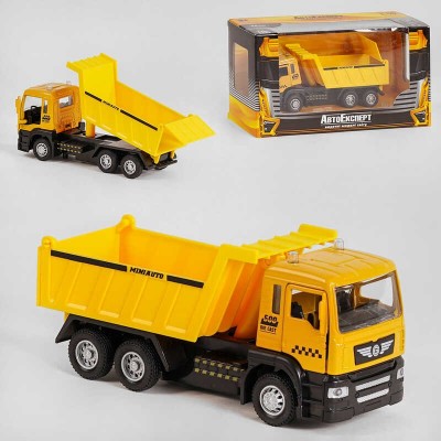 Спецтехніка КТ - 2580 (722) Авто Експерт, Вантажівка, металопластик, 1:50, світло, звук, інерція, рухомі елементи, в коробці