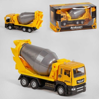 Спецтехніка КТ - 6233 (722) Авто Експерт, Бетономішалка, металопластик, 1:50, світло, звук, інерція, рухомі елементи, в коробці