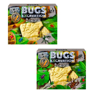 гр Набір для проведення розкопок BUGS EXCAVATION жуки BEX-01-05U,06U (6) Danko Toys, у коробці