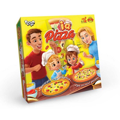 гр Настільна розважальна гра IQ Pizza (УКР) (10) G-IP-01U Danko Toys, в коробці