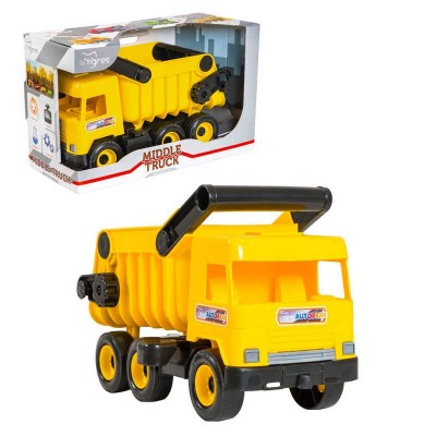 гр Самоскид Middle truck (жовтий) 39490 (4) Tigres, в коробці