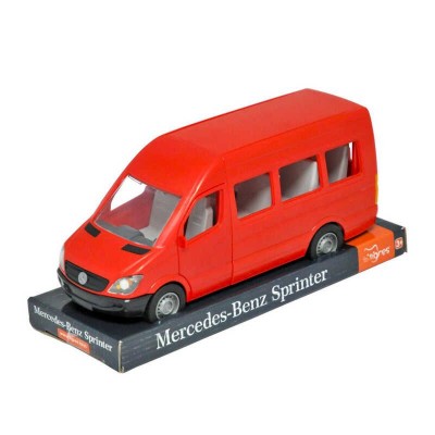 гр Автомобіль Mercedes-Benz Sprinter пасажирський (червоний) в плівці 39705 (6) Tigres