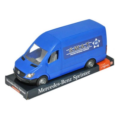 гр Автомобіль Mercedes-Benz Sprinter вантажний 39702 (синій) на планшетці (6) Tigres