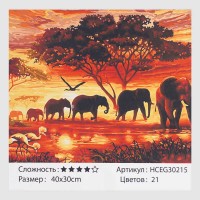 Картини за номерами HCEG 30215 (30) TK Group, Африка, 40*30 см