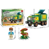 Конструктор AUSINI 29606 (122) Jungle Engineering, 313 деталей, у коробці