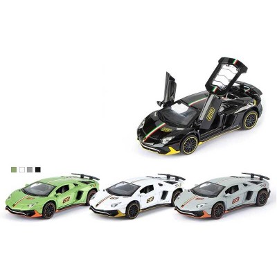 Машина металопластик LF - 01344 (72) Авто Експерт, 4 кольори, 1:32, світло, звук, інерція, відчиняються двері, багажник, в коробці, МІКС