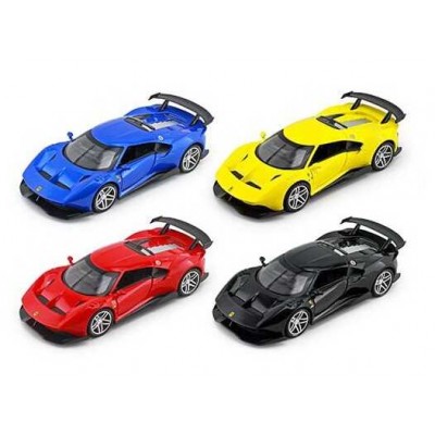 Машина 96006 (72) Авто Експерт 4 кольори, металопластик, 1:32, звук, світло, інерція, відчиняються двері, у коробці, МІКС