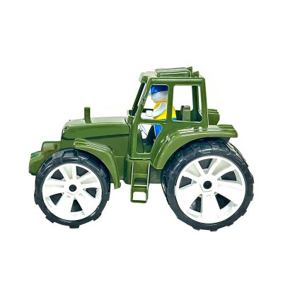 гр Іграшка дитяча Трактор BAMS 0 00718 військовий (12) BAMSIC, в сітці