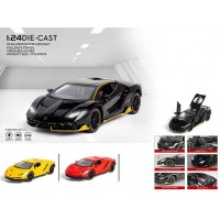 Машинка GT - 01260 (242) Авто Експерт, 3 кольори, металопластик, 1:24, звук, світло, інерція, рухомі елементи, у коробці, ВИДАЄТЬСЯ МІКС ВИДІВ