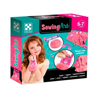 гр Набір для творчості Sewing Art. Lama VT4205-05 укр (10) Vladi Toys
