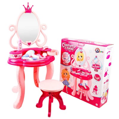 гр Іграшка Косметичний столик 8683 (3) Technok Toys 9 аксесуарів, стілець