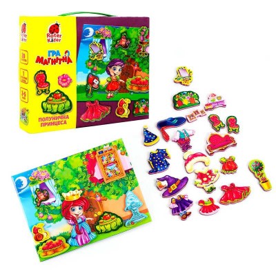 гр Гра настільна Магнітна гра. Полунична принцеса RK2070-03 (12) Vladi Toys
