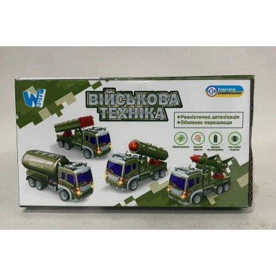 Військова вантажівка ТК 66100 (120) озвучено українською, WToys, в коробці