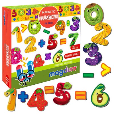 гр Магнітна гра ML4031-38 EN (10) Magdum, Numbers, 35 магнітів, у коробці